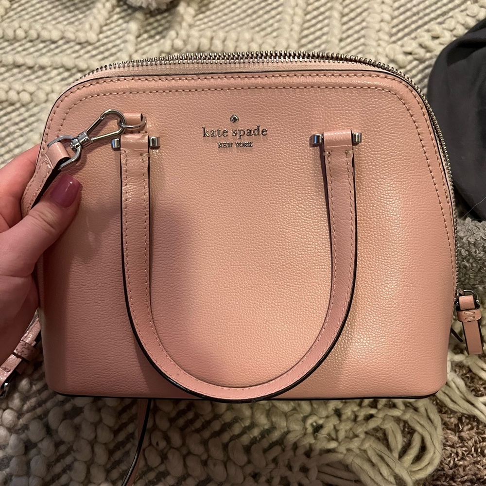 Kate Spade Crossbody - pink. Used, but like new.